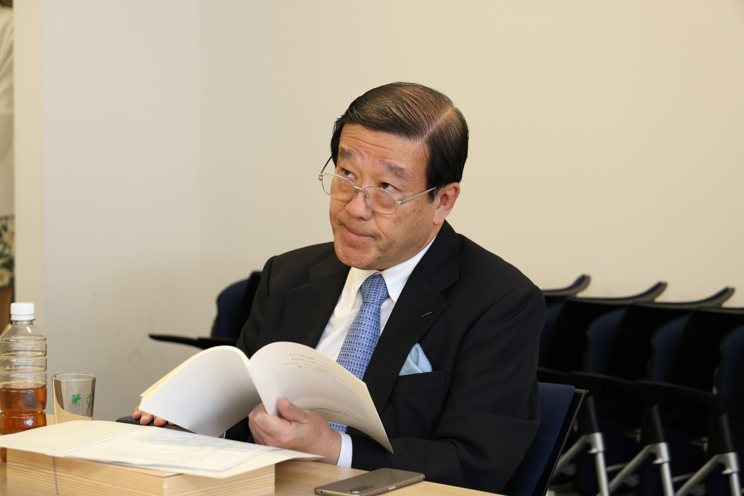 2024年11月30日、東京経済大学 国際シンポジウム「グリーントランスフォーメーションにかける産業の未来」にて、岩本敏男氏